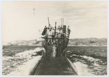 REPRO Foto U-Boot Typ VII-C an