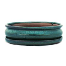 Bonsai-Schale mit Unterteller