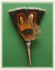 Trachten Jagd Hutfeder aus