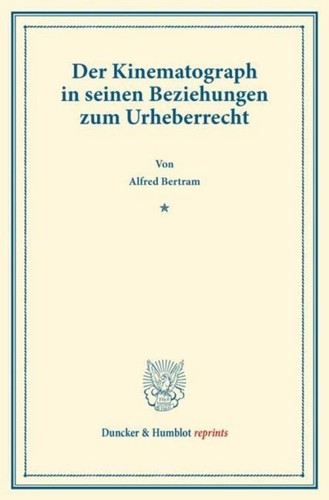 Der kinematograph seinen - der,