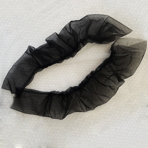 Schlicht schwarz tüllärmel - schwarz,