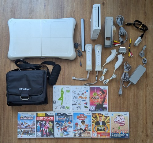 Nintendo wii paket - nintendo, fit