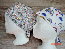 OP Haube 2-er-Set !!!Rausverkauf!!! OP-Bereich Zahnarzt Schwester Service (1a)