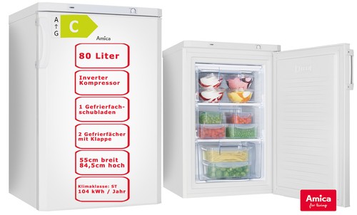 Amica gefrierschrank 55 - gefrierschrank,