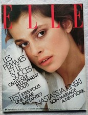 Selten!!Französisches Magazin Elle Okt.1984 Inside Cindy Crawford von Steven Silverstein 