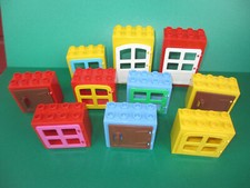 10 Teile Lego Duplo Fenster +