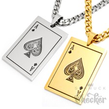 Pik Ass Anhänger mit