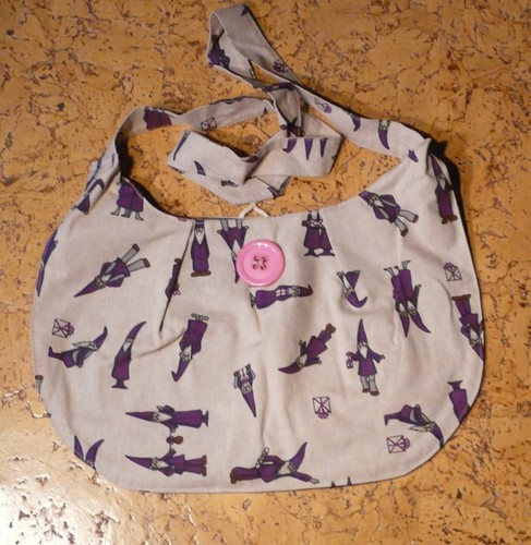 Umhängetasche groß violette