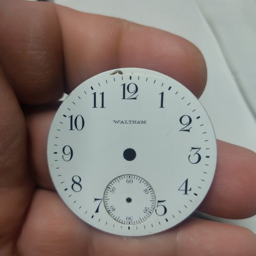 Taschenuhr zifferblatt waltham - taschenuhr,