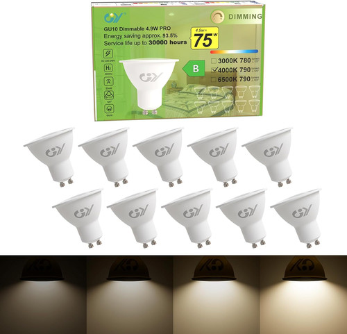 Gu10 led dimmbar - gu10,