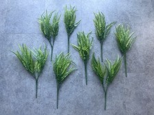 8x Farn Sträucher Kunstpflanzen