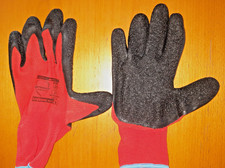 24 Paar Arbeitshandschuhe Gr 9neu in OvP  Latex Grip Master !