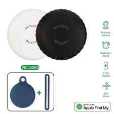 4Smarts Standort-Finder SkyTag Slim 2er Set Schwarz, Weiß MFi Ortung