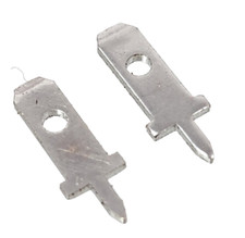 25x 2,8 Steckanschluß Kabelschuh Anschluss Löten Platine Lötpins Lötstifte Hobby