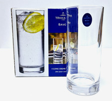 Villeroy & Boch Bleikristall - 4 St.Set Longdrinkglas - Serie "Savoy" - H. 16 cm