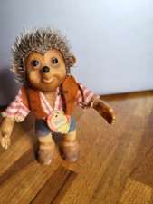 Steiff Mecki Figur Igel Macki, Mecki Micki Macki Mucki Igel Puppe Figur in Top