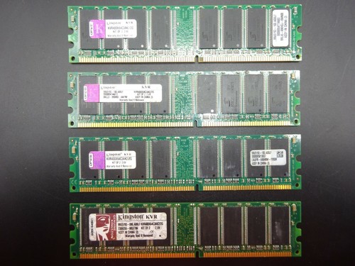 Kingston 4gb ddr1 - (4x1gb),