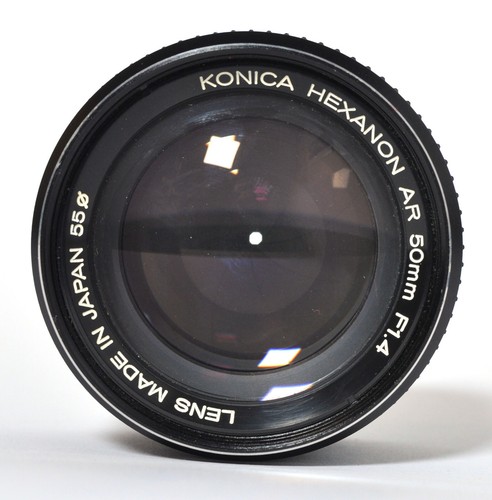 Konica hexanon 4 50mm - ar, 1,4/50mm