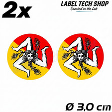 2x Sizilien Aufkleber –
