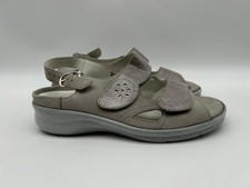 Waldläufer Merle Damen Sandale Grau EUR 40 Weite M