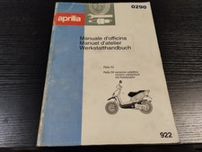 0290 Werkstatthandbuch aprilia Rally 50 und Rally mit Katalysator