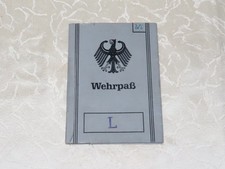 Früher Bundeswehr Wehrpass