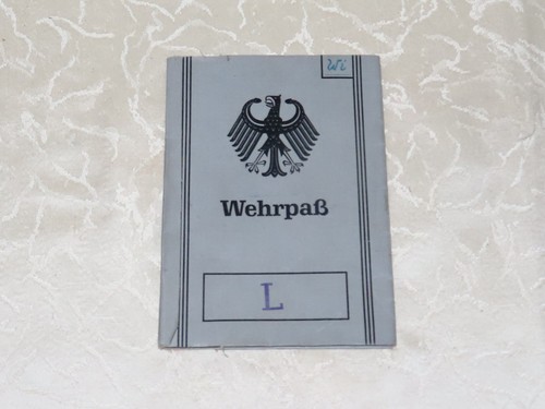 Früher bundeswehr wehrpass - früher,