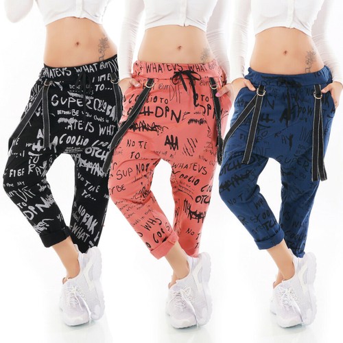 Damen jogpants harem freizeit - harem,