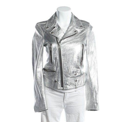 Saint laurent lederjacke - saint, 34