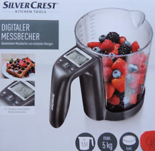 Silvercrest Digitaler Messbecher Waage Küchenwaage 1500ml Abnehmbar 5kg TOP NEU