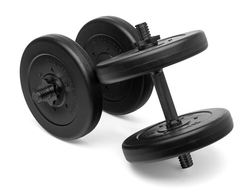 Kurzhantel set 25 kg - set, 12,5-25