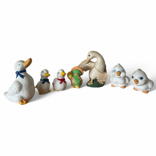 Keramik enten gänse figur - keramik,