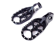 Fußrasten schwarz passend