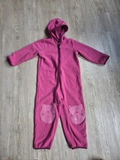 Jako-O Fleeceanzug pink Bär