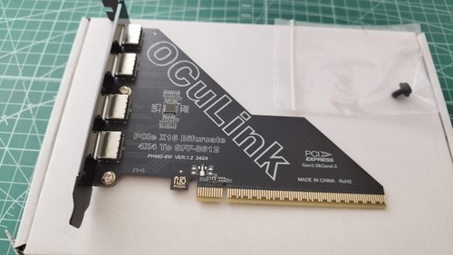Pcie x16 auf oculink - auf,