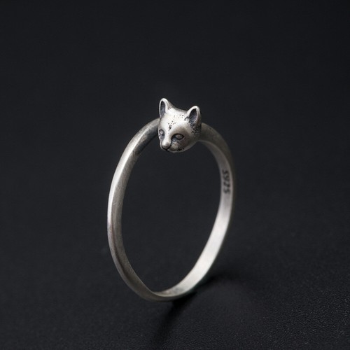Ring katze 60 verstellbar - ring,