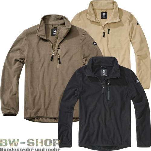 Brandit fleece troyer - fleece, bw
