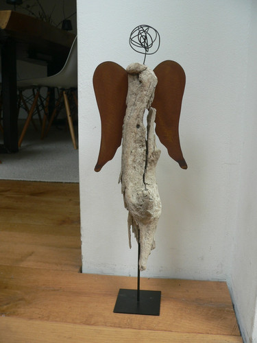 Treibholz skulptur engel - skulptur,