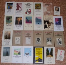 24 x Diogenes Verlag - Konvolut - Sammlung - Bücher Pakete