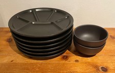 + 6 Fondue Raclette Teller