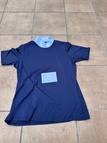 Hkm turnierbluse kurzarm l - turnierbluse,