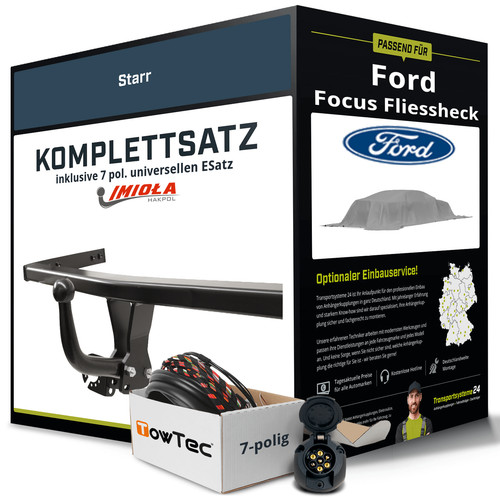 Anhängerkupplung starr für