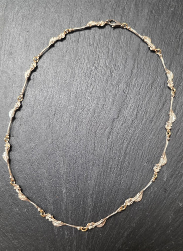 Design glieder collier - collier, 925er