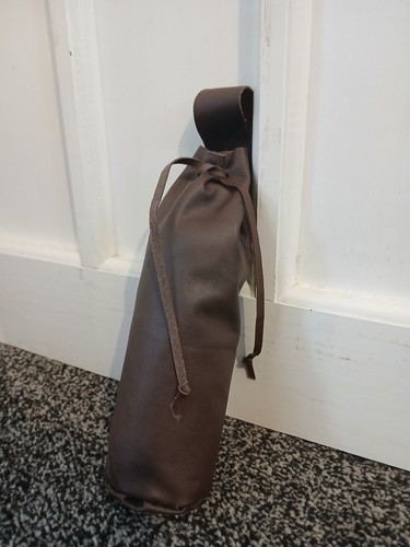 Leder trinkflaschenhalter - leder,