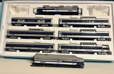 Märklin H0 USA/US Wabash 26490 Blue Bird plus 2.Lok PA