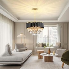 Kristall-LED-Kronleuchter,Moderner Luxus Kristall Deckenlampen,Für Esszimmer