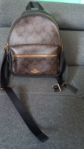 Coach rucksack leder braun - rucksack,