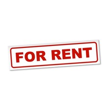 For Rent Magnetschild Auto Zu