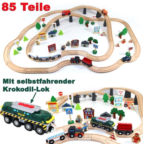 Teile holzeisenbahn set - teile,