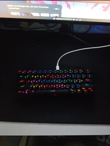 Mechanische rgb gaming - rgb, 60%
